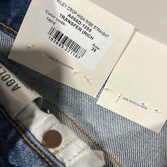 AGOLDE Riley High Rise Straight Jeans - Picture 6 of 11